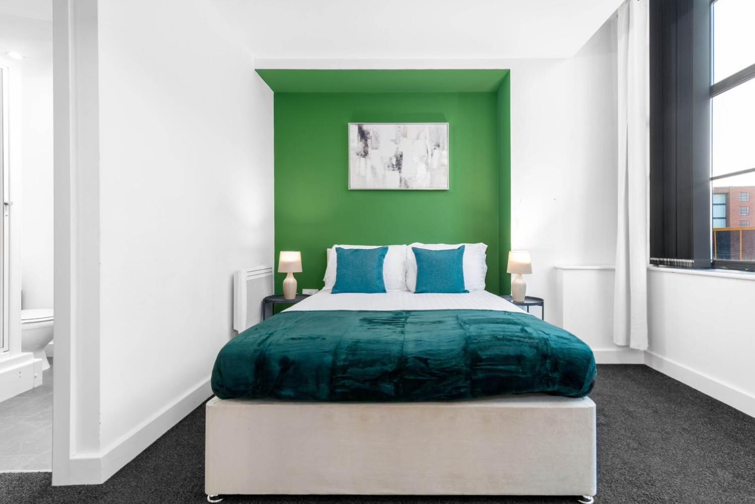 Luxury Sea Blue-Birmingham Central Apartment Exterior photo